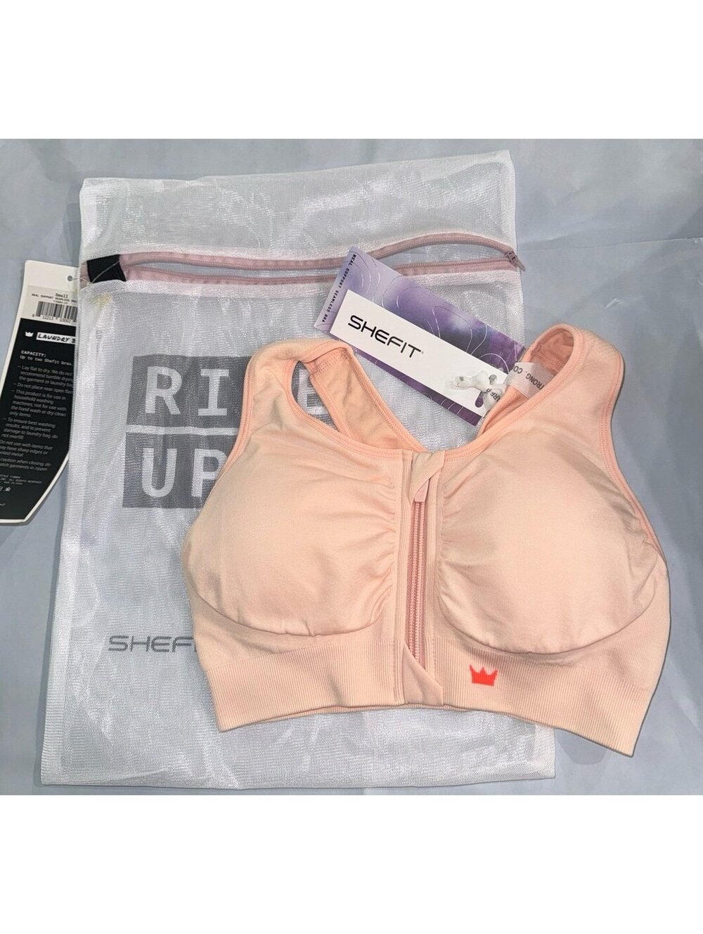 NEW SHEFIT real support seamless sports bra size small
